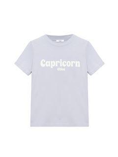 CHLOÉ Top Woman Baby fit Capricorn T-shirt in cotton jersey w