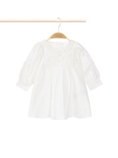 CHLOÉ Dress Childrenswear Woman Embroidered dress w