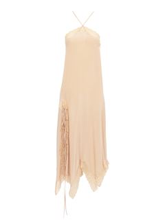 CHLOÉ Dresses Woman Lingerie halterneck dress in silk w