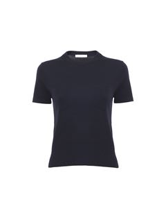 CHLOÉ Knitwear Woman Crew-neck T-shirt in superfine wool knit w