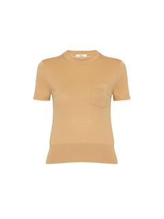 CHLOÉ Knitwear Woman Crew-neck T-shirt in superfine wool knit w