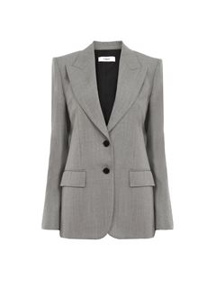 CHLOÉ Jackets Woman Tailored jacket in wool grain de poudre w