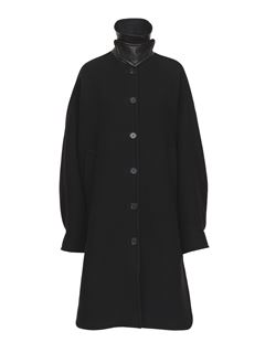 CHLOÉ Coats Woman Oversized mid-length coat in wool w