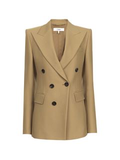 CHLOÉ Jackets Woman Tailored jacket in wool grain de poudre w