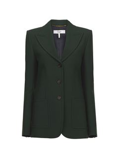 CHLOÉ Jackets Woman Tailored jacket in wool crêpe w