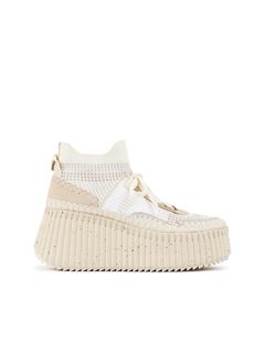 CHLOÉ Sneakers Woman Nama wedge sneaker w