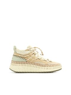 CHLOÉ Sneakers Woman Nama lace-up sneaker w