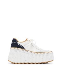 CHLOÉ Sneakers Woman Nama wedge sneaker w