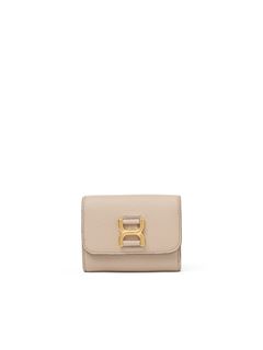 CHLOÉ Wallets Woman Small Marcie tri-fold in grained leather w