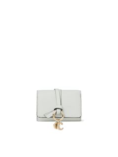 CHLOÉ Wallets Woman Mini Alphabet tri-fold in grained leather w