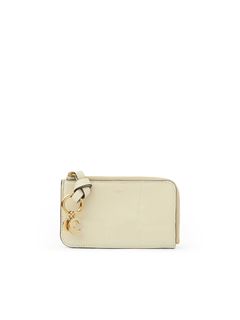 CHLOÉ Purse Woman Alphabet wallet in croco-effect leather w