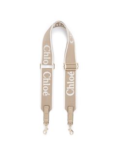 CHLOÉ Straps Woman Adjustable strap in canvas w