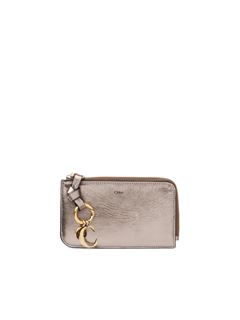 CHLOÉ Purse Woman Alphabet purse in metallized leather w