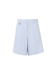 CHLOÉ Shorts Woman Tailored shorts in wool crêpe w