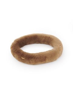 CHLOÉ Hats Woman Shearling headband w