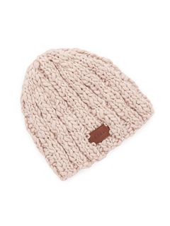 CHLOÉ Hats Woman Beanie in extrafine wool & silk w