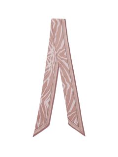 CHLOÉ Scarves Woman Animal-print bandeau scarf in silk w