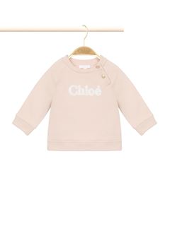 CHLOÉ Pullover Childrenswear Woman Logo jumper w