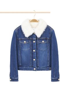 CHLOÉ Jacket Childrenswear Woman Denim jacket w