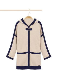 CHLOÉ Coat Childrenswear Woman Hooded coat w