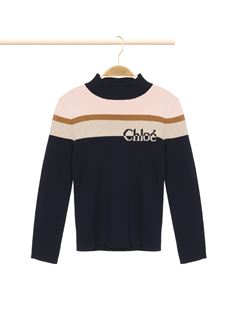 CHLOÉ Sweater Childrenswear Woman Knit sweater w