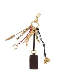 CHLOÉ Key Holder Woman Kerala 25 key charm in brass w