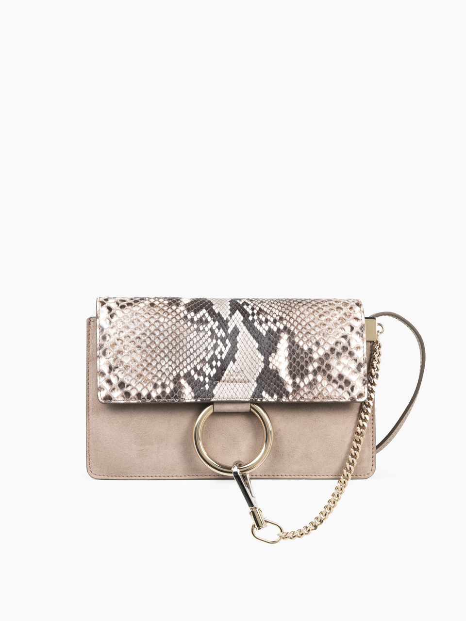 chloe python bag