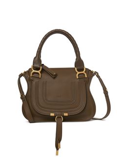 Chloé グレインレザー製Marcieスモールバッグ | Chloé JP