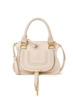 CHLOÉ Hand bag Woman Small Marcie bag in grained leather w