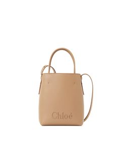 CHLOÉ Mini bag Woman Micro Chloé Sense tote bag in soft leather w