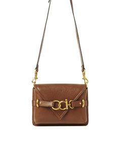 CHLOÉ Mini bag Woman Mini crossbody Cape bag in grained leather w