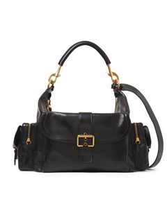 CHLOÉ Shoulder bag Woman Large Camera bag in shiny leather w