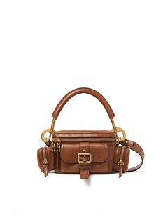 CHLOÉ Shoulder bag Woman Small Camera bag in shiny leather w