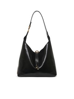 CHLOÉ Shoulder bag Woman Small Marcie hobo bag in shiny leather w