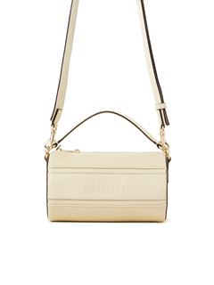 CHLOÉ Shoulder bag Woman Woody tube shoulder bag in grained leather w