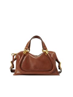 CHLOÉ Hand bag Woman Small Paraty 24 bag in shiny leather w