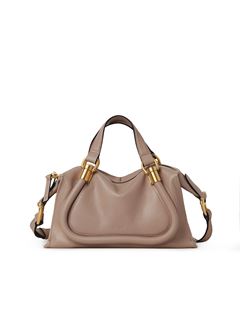 CHLOÉ Hand bag Woman Small Paraty 24 bag in shiny leather w