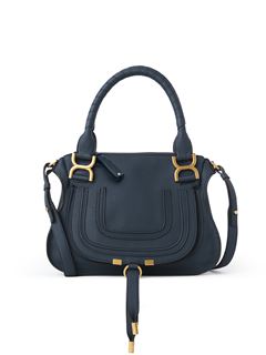 CHLOÉ Hand bag Woman Small Marcie bag in grained leather w