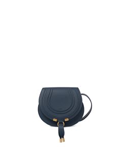 CHLOÉ Hand bag Woman Small Marcie saddle bag in grained leather w