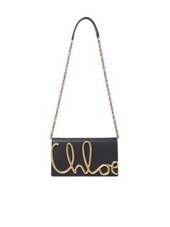 CHLOÉ Shoulder bag Woman The Chloé Iconic crossbody bag in soft leather w