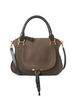 CHLOÉ Hand bag Woman Marcie bag in nubuck leather w