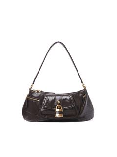 CHLOÉ Shoulder bag Woman The 99 shoulder bag in croco-effect leather w