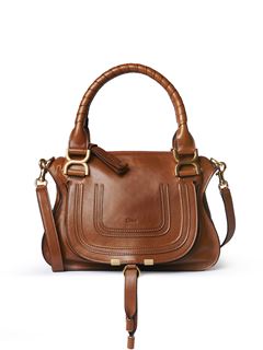 CHLOÉ Hand bag Woman Small Marcie bag in shiny leather w