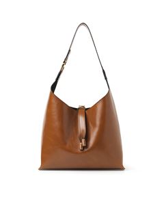 CHLOÉ Shoulder bag Woman Small Marcie hobo bag in shiny leather w