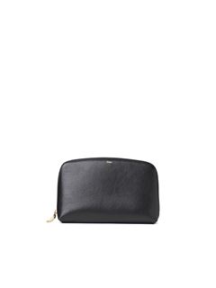 CHLOÉ Pouch Woman Large Banana cosmetic pouch in grained leather w