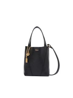 CHLOÉ Tote bag Woman Small Chloé Spin tote bag in grained leather w