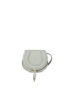 CHLOÉ Hand bag Woman Small Marcie saddle bag in grained leather w