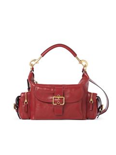 CHLOÉ Shoulder bag Woman Camera bag in shiny leather w