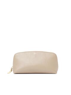 CHLOÉ Pouch Woman Banana cosmetic pouch in grained leather w