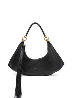 CHLOÉ Shoulder bag Woman Chloé Foulard shoulder bag in grained leather w